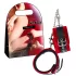 ZADO - crvene kožne lisice za zglobove
