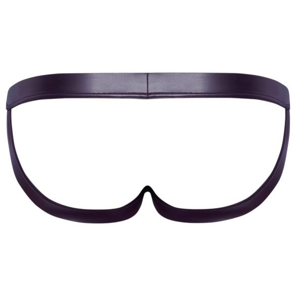 Svenjoyment – sjajni crni jockstrap