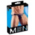 Svenjoyment – sjajni crni jockstrap - M