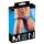 Svenjoyment – sjajni crni jockstrap - L