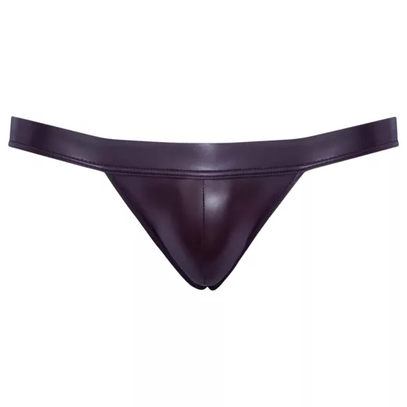 Svenjoyment – sjajni crni jockstrap - XL