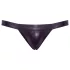 Svenjoyment – sjajni crni jockstrap - XL