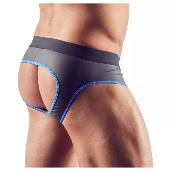 Svenjoyment - Otvoreni jockstrap (crno-plavi)