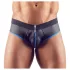 Svenjoyment - Otvoreni jockstrap (crno-plavi) - M