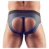 Svenjoyment - Otvoreni jockstrap (crno-plavi) - M