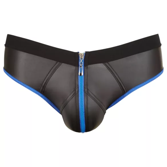 Svenjoyment - Otvoreni jockstrap (crno-plavi) - M