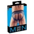 Svenjoyment - Otvoreni jockstrap (crno-plavi) - XL