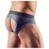 Svenjoyment - Otvoreni jockstrap (crno-plavi) - XL