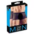 Svenjoyment - crni prozirni bokser set, 2-dijelni (S-L)