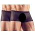 Svenjoyment - crni prozirni bokser set, 2-dijelni (S-L)