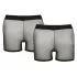 Svenjoyment - crni prozirni bokser set, 2-dijelni (S-L)