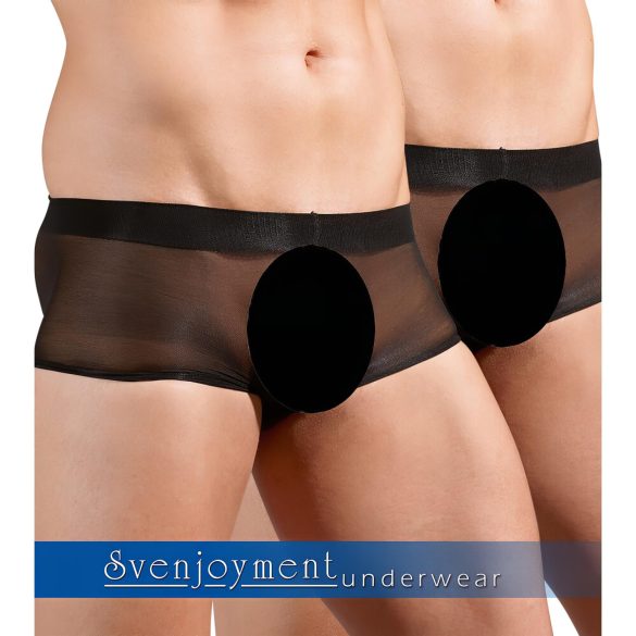 Svenjoyment - providne boxerice set - crne (2 dela) S-L