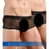 Svenjoyment - crni prozirni bokser set, 2-dijelni (S-L)