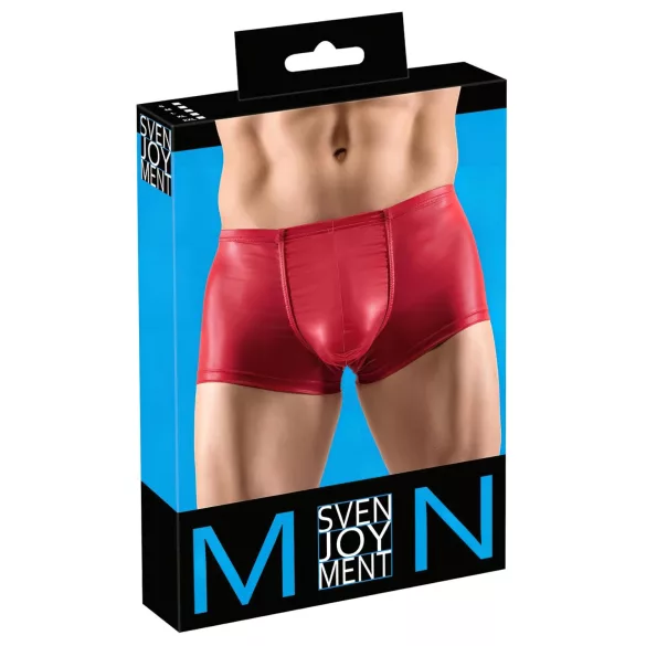 Svenjoyment - sjajni push-up bokserice (crvene) - M