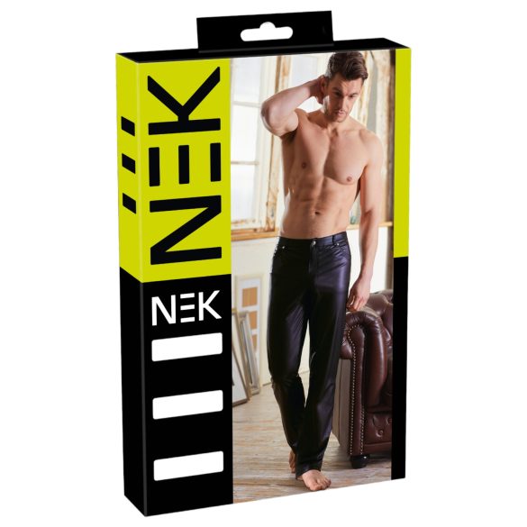 NEK - Svetlucave pantalone (crne)