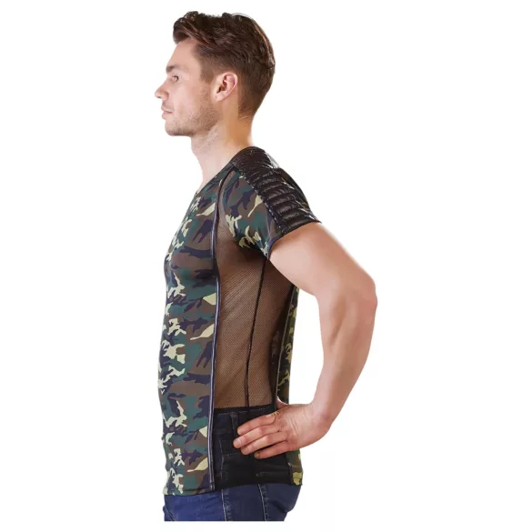 NEK - muška majica sa maskirnim dezenom (zelena-braon) - 2XL