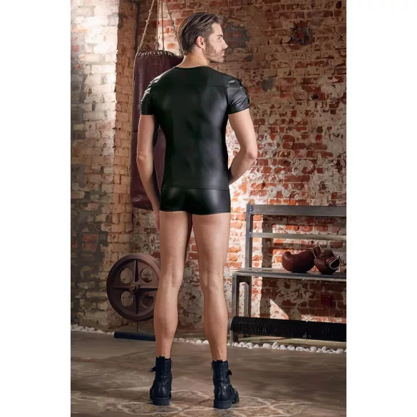 NEK - muška majica kratkih rukava sa mat efektom (crna) - 2XL