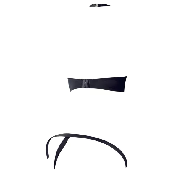 Cottelli - Set grudnjaka s metalnim prstenom (crno) - 80B/M