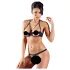 Cottelli - Set grudnjaka s metalnim prstenom (crno) - 85B/L