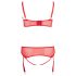 / Cottelli Plus Size - prilagodljivi donji veš duo (crveno) - 90E/XL