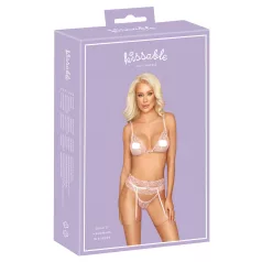 Kissable - čipkasti veš set (pink)