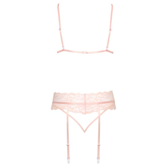 Kissable - čipkasti veš set (pink)