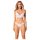 Obsessive Set Heavenlly - čipkani grudnjak set (beli) - M/L