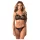Obsessive Dominna - set brushaltera s trakama (crni) - L/XL