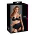 Cottelli Plus Size - Crni grudnjak za podizanje - 90D
