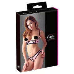 Cottelli - Set koji podiže grudi sa prugama - 80B/M
