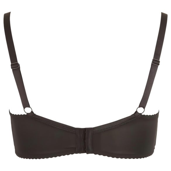 Cottelli Plus Size - podupirač za grudi sa žicom (crno) - 95E