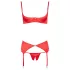 Cottelli - Set za podizanje grudi sa srcem (crveno) - 85C/L