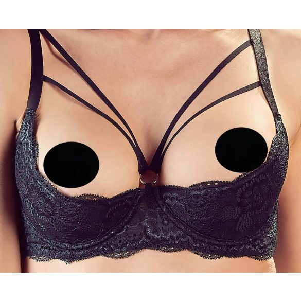 Cottelli - crni grudnjak s kaiševima i tangama - 85B/L