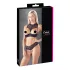 Cottelli - otkriveni grudnjak set (crni) - 85B/L