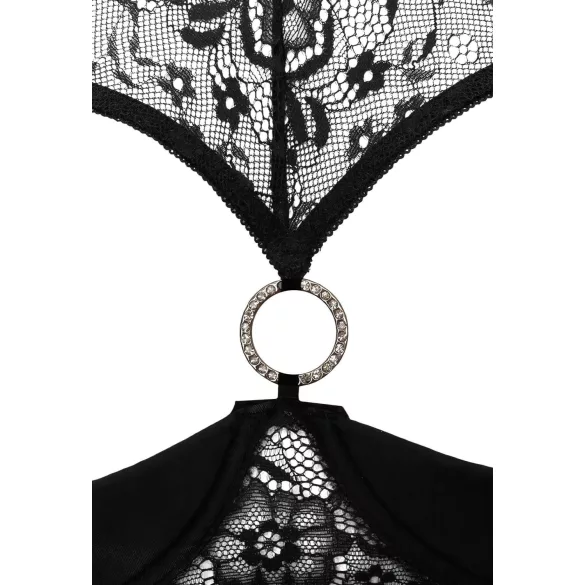 Cottelli - otkriveni grudnjak set (crni) - 85B/L