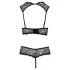 Cottelli - otkriveni grudnjak set (crni) - 85B/L
