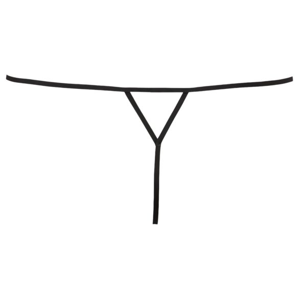 Cottelli - Ženske otvorene tange sa cirkonima (crne)