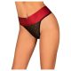 Obsessive Tienesy - tanga sa mašnom (crvena) - L/XL