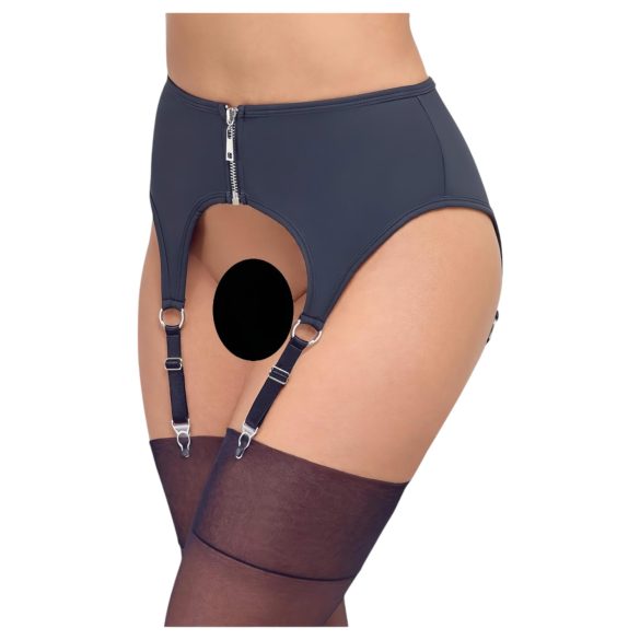 Cottelli - crni mat podvezni pojas - L