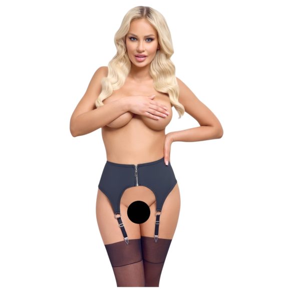 Cottelli - crni mat podvezni pojas - L