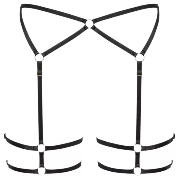 Cottelli - tanak body pojas (crni) - L/XL