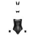 Cottelli Bunny - sjajni, seksi kostim zečice (5 delova) - XL