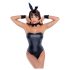 Cottelli Bunny - sjajni, seksi kostim zečice (5 delova) - XL