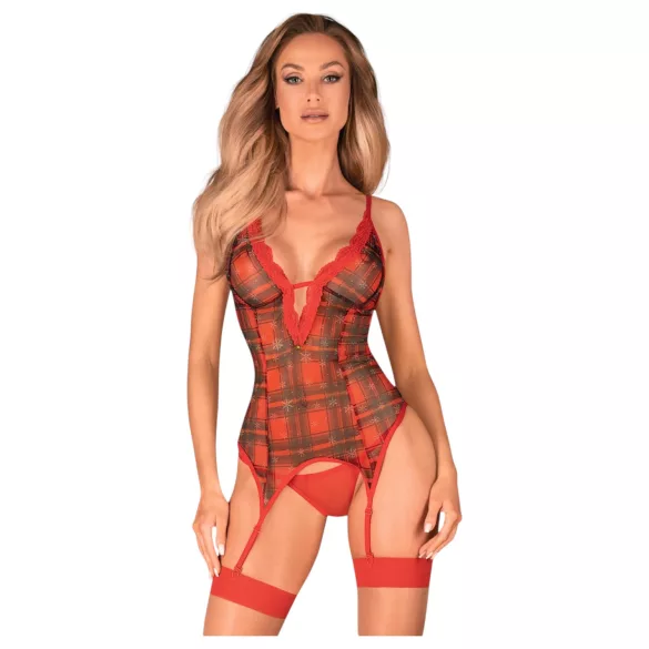 Obsessive Jollymore - Božićni donji veš set - XL/XXL