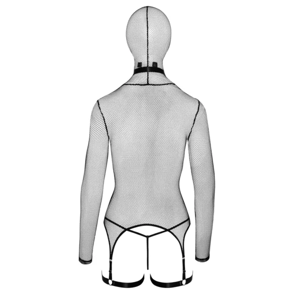 Bad Kitty - BDSM providni mrežasti set sa bičem (crni)