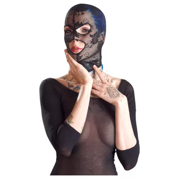 Bad Kitty - čipkasta maska za ljubavne igre