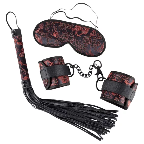 Bad Kitty - azijski set (crveno-crno)