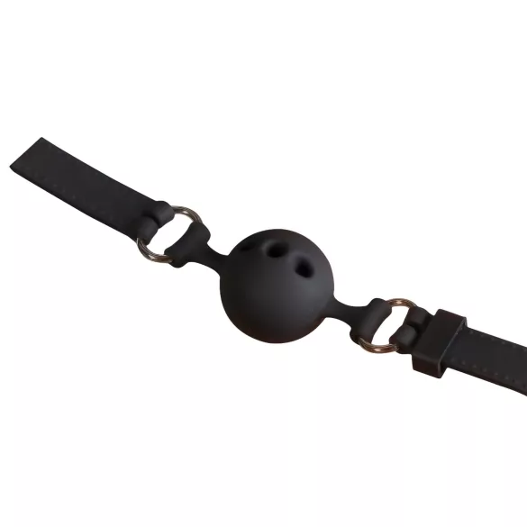 Bad Kitty - mali silikonski gag (crni)