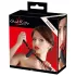 Bad Kitty - Silikonski gag sa malim dildom (crni)