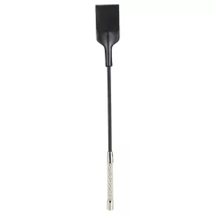 Sjajni, ukrašeni bič (crni)